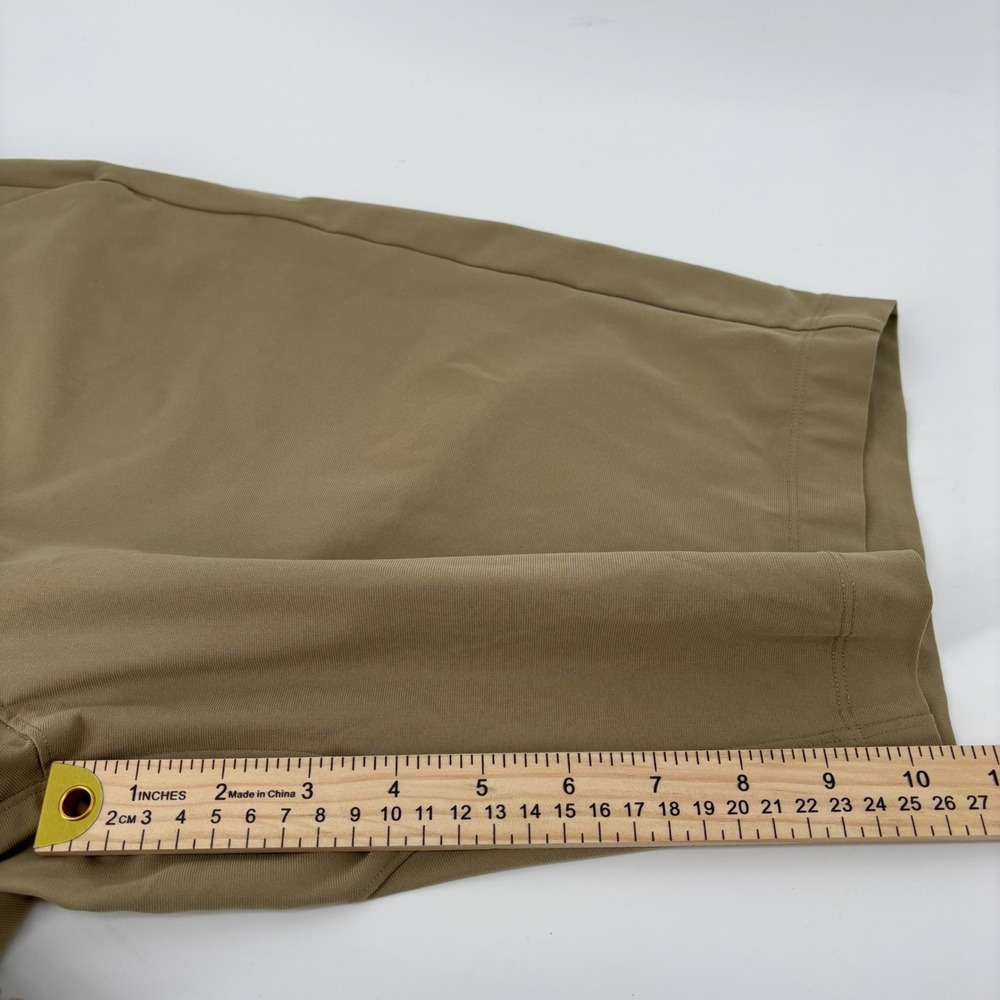 Lululemon Men Commission Shorts 28 Khaki Tan Warpstreme Chino 9" Inseam Gorpcore - Picture 4 of 6